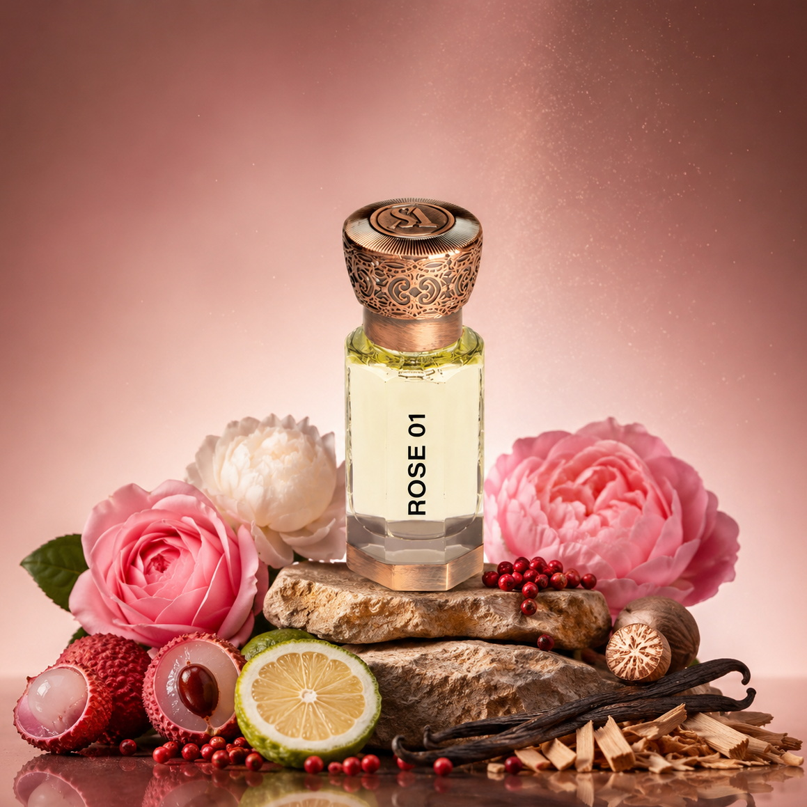 Swiss Arabian - Rose 01 - Huile de Parfum 12 ml