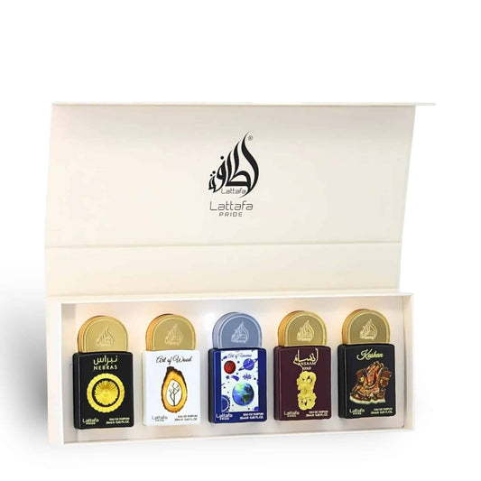 🎁 Coffret Lattafa Pride Collection N°3 – Eau de Parfum 5 × 20 ml