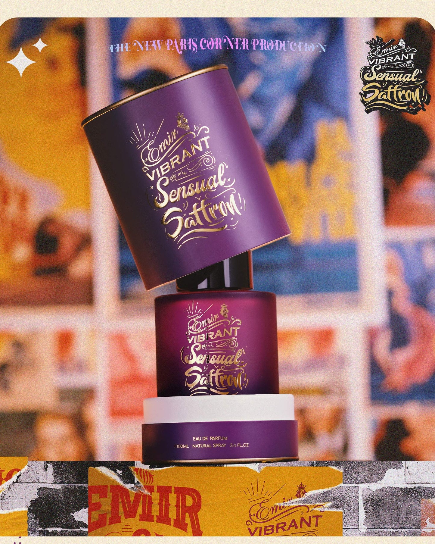 VIBRANT SENSUAL SAFFRON - EAU DE PARFUM 100ML