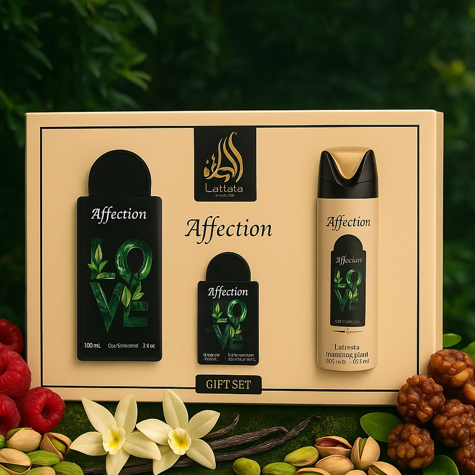Coffret Cadeau Affection – Lattafa Pride | Eau de Parfum 3 Pièces