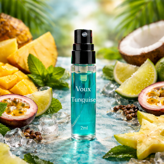 Échantillons Voux Turquoise