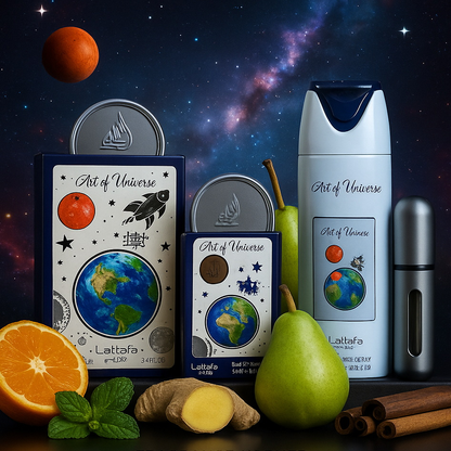 Coffret Cadeau Art of Universe Eau de Parfum 3 Pièces – Lattafa Pride