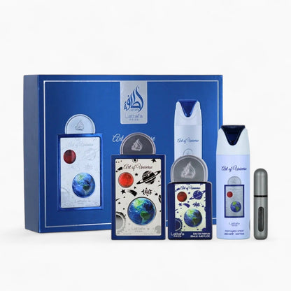 Coffret Cadeau Art of Universe Eau de Parfum 3 Pièces – Lattafa Pride