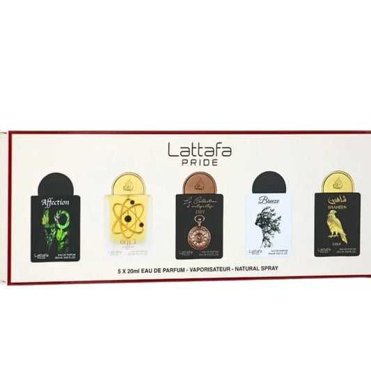 🎁 Coffret Lattafa Pride – Collection Découverte N°1 (5 × 20 ml)