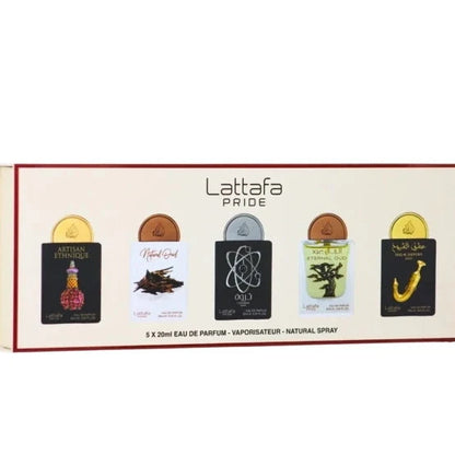 🎁 Coffret Lattafa Pride – Collection N°2 (5 × 20 ml)