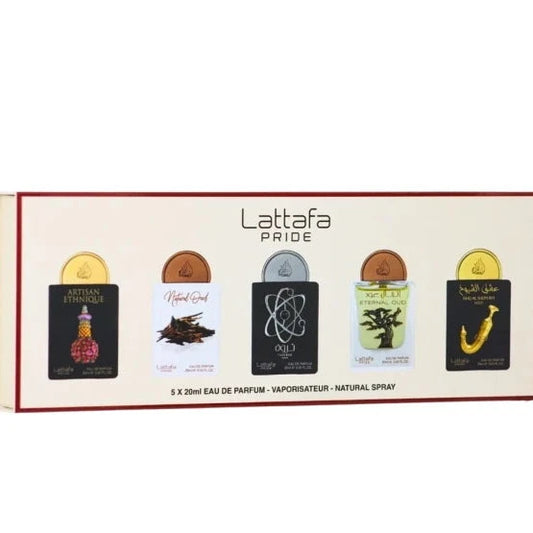 🎁 Coffret Lattafa Pride – Collection N°2 (5 × 20 ml)
