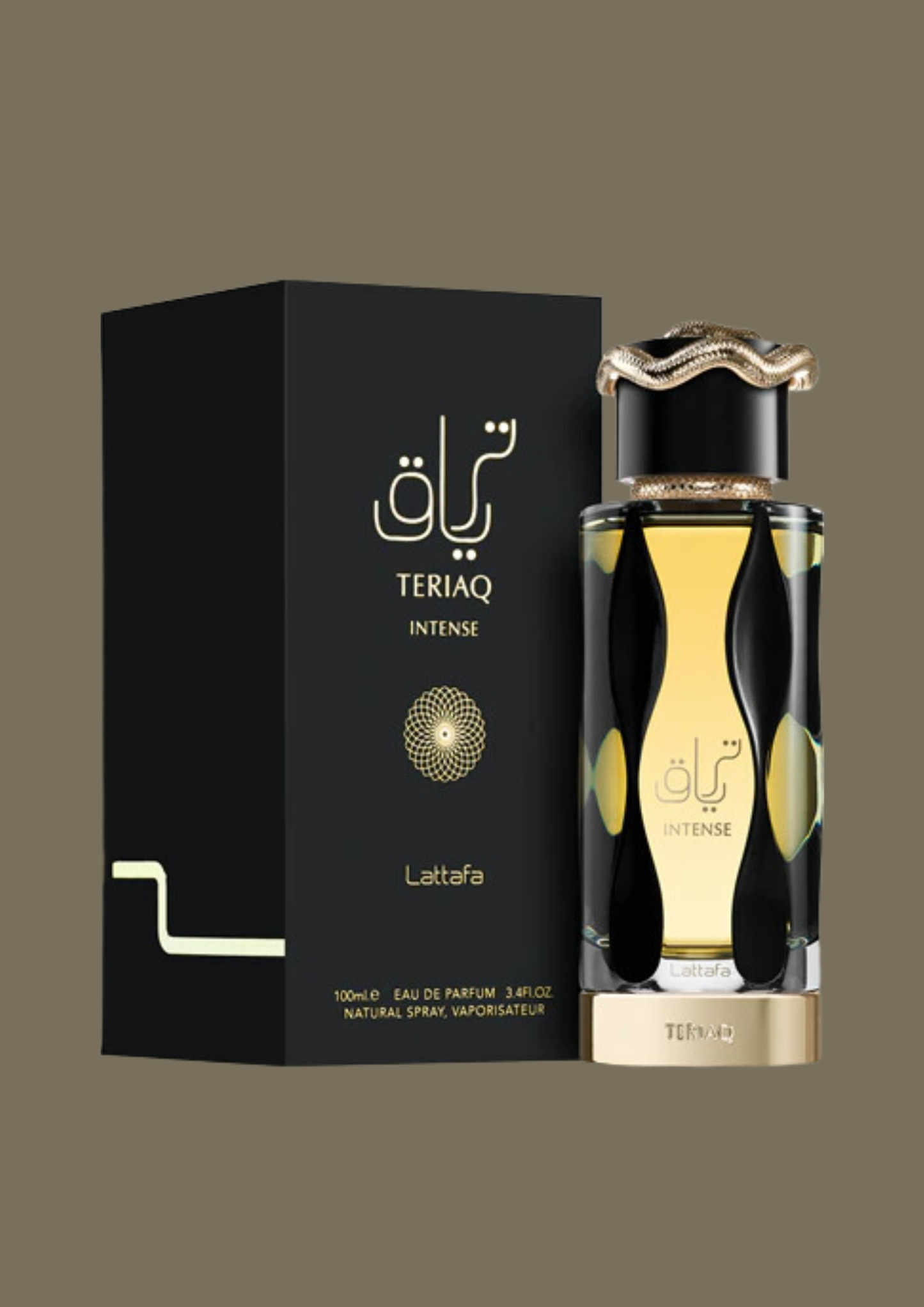 Coffret Teriaq Intense Eau de parfum 100 ML + 12ML + Brume Corporelle 50ML
