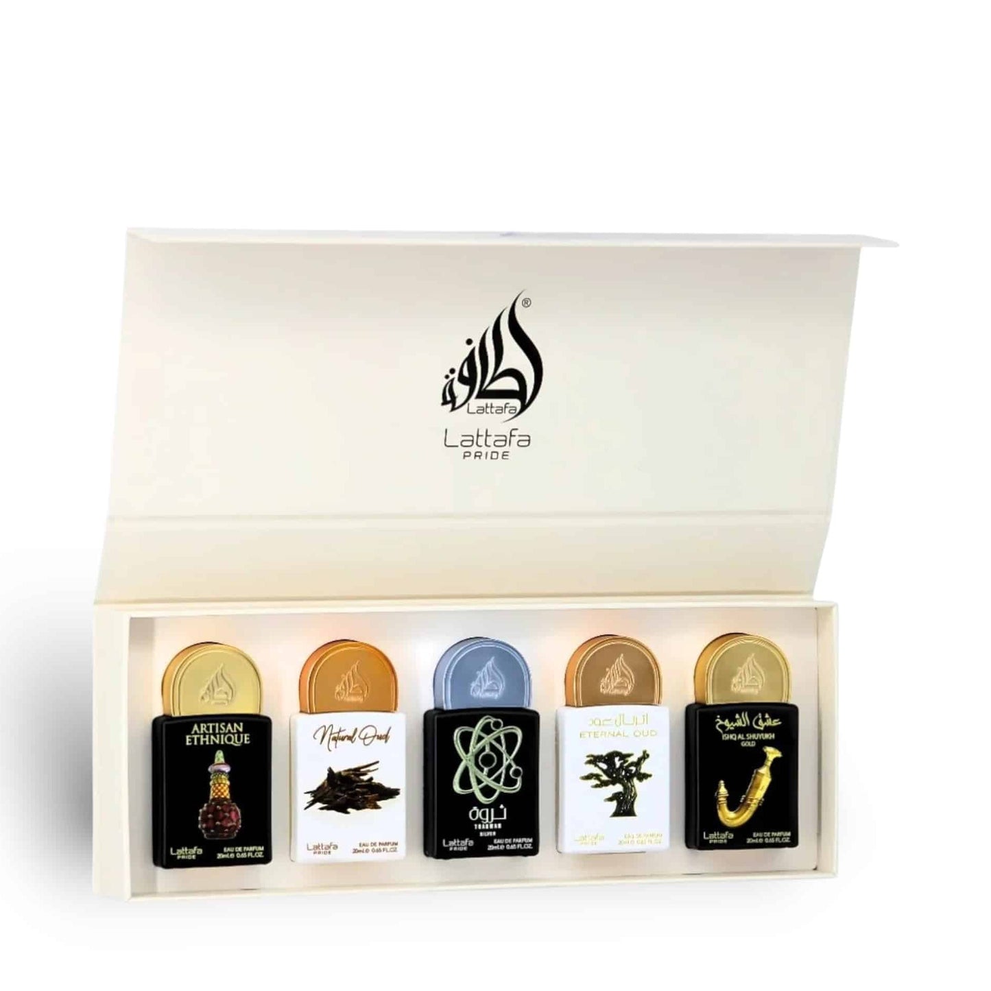 🎁 Coffret Lattafa Pride – Collection N°2 (5 × 20 ml)