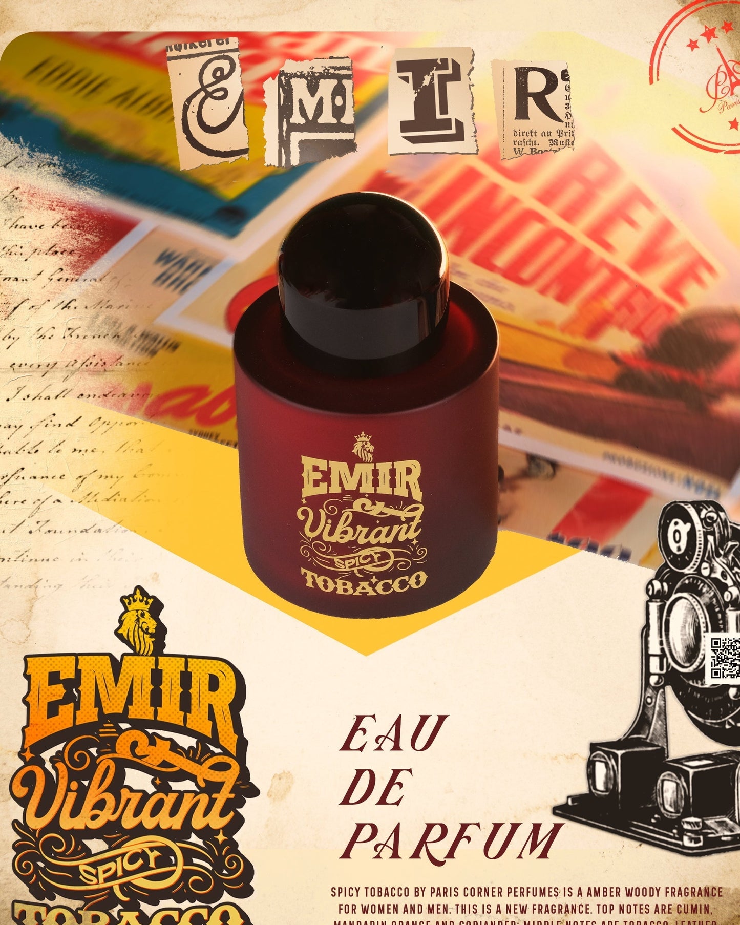 VIBRANT SPICY TOBACCO EAU DE PARFUM 100ML