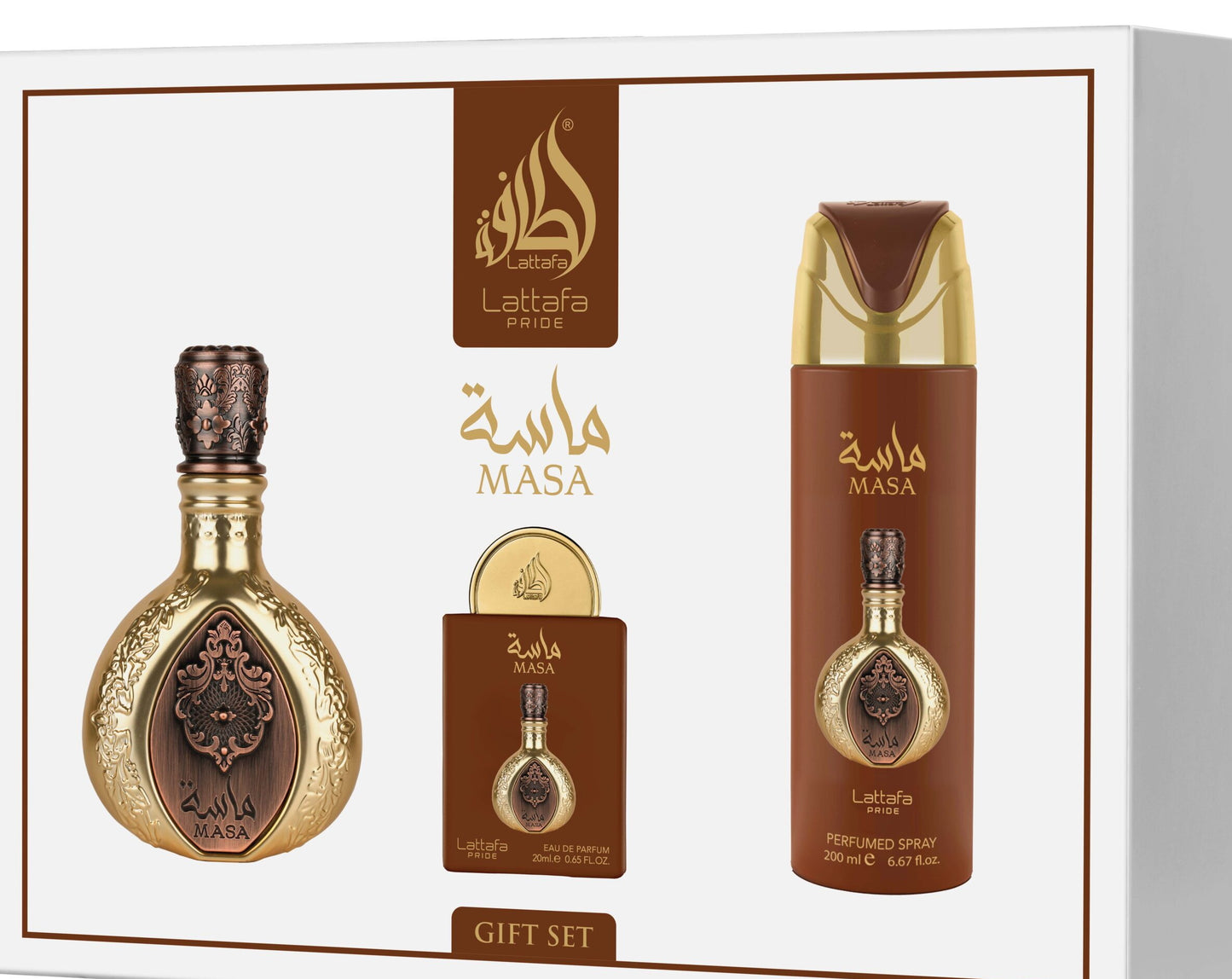 Coffret Cadeau Masa – Lattafa Pride | Eau de Parfum 100 ml